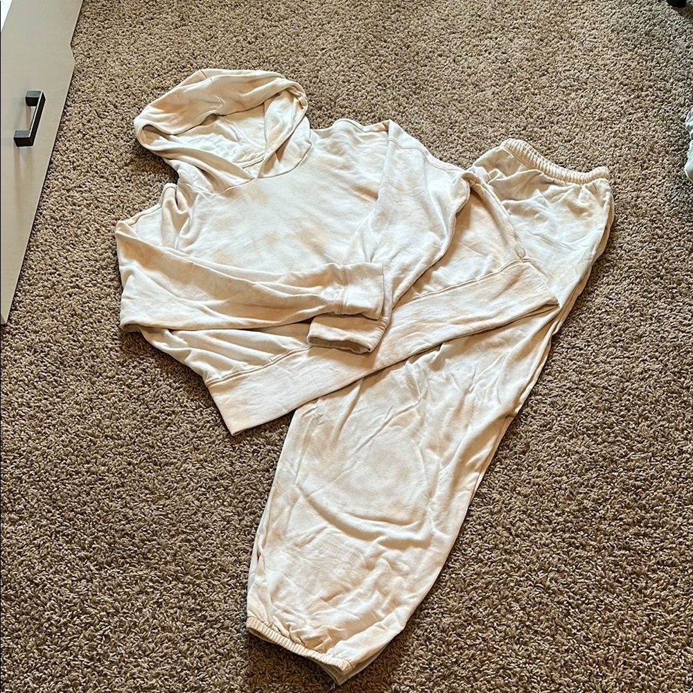 Offline by Aerie Hooded Loungewear Set